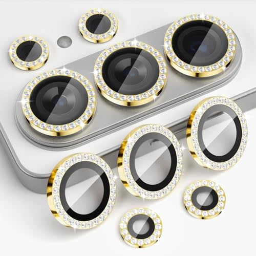 Camera Lens Protector for Samsung Galaxy S26 Ultra, Diamond Gold - color: Diamond Gold