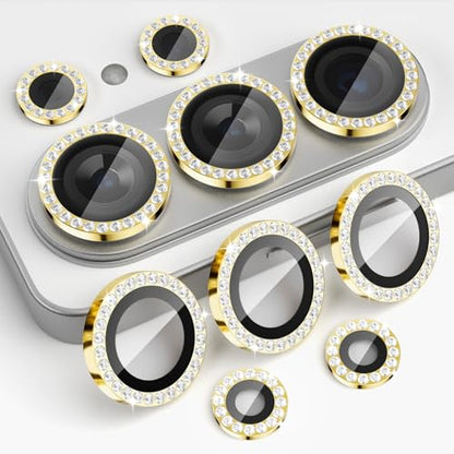 Camera Lens Protector for Samsung Galaxy S26 Ultra, Diamond Gold - color: Diamond Gold