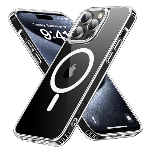 S. Tedazo Magnetic for iPhone 11 Pro Max Case Compatible with MagSafe,Not Yellowing,Military Grade Protection,Ultra Thin Shockproof Phone Case for iPhone 11 Pro Max-Clear - color: Clear, size: iPhone 11 Pro Max