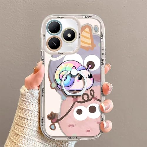 Phone Ring Stand Holder,Snail Cell Phone Grip Women Girls Cute Girly Kawaii Finger Ring Grip Stand for iPhone 17 16 15 14 13 Pro Max Plus Air - color: Snail Phone Ring Grip