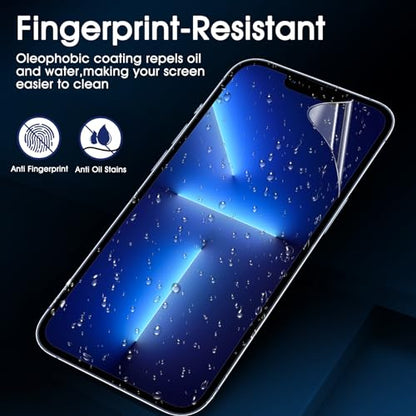 3 Pack for iPhone 13/13 Pro Screen Protector Flexible Soft - size: iPhone 13/iPhone 13 Pro