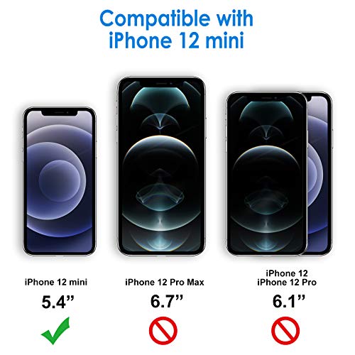JETech Privacy Screen Protector for iPhone 12 mini, 2-Pack - size: iPhone 12 mini