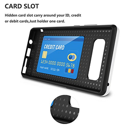 Jeylly Galaxy Note 8 Case, Note 8 Cover, [3 Color] Slim Hybrid Impact Rugged Soft TPU & Hard PC Bumper Shockproof Protective Anti-Slip Case Cover Shell for Samsung Galaxy Note 8 SM-N950 - Black | [3 Color] Slim Hybrid Impact Rugged Soft TPU & Hard PC Bump