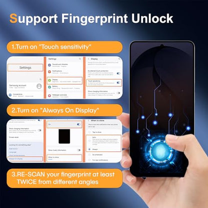 AACL 3-Pack for Samsung Galaxy S26 Ultra Screen Protector Tempered Glass