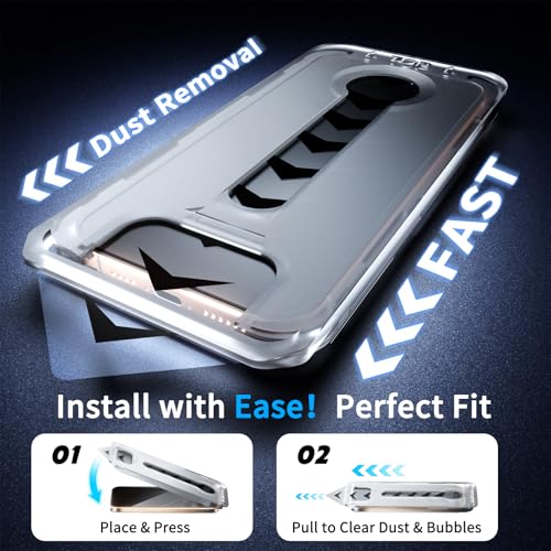 2+2 Pack Matte Privacy Screen Protector for iPhone 15 Pro