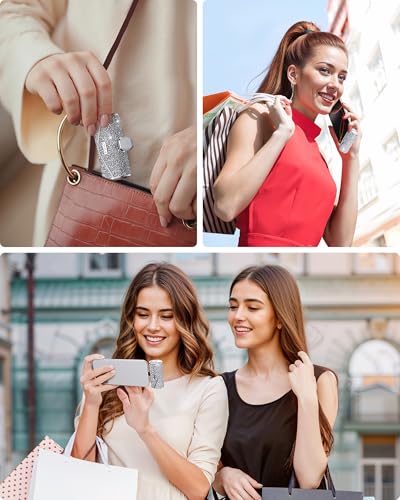 iWALK Upgraded Sparkly Portable Charger 22.5W, 5000mAh Power Bank for iPhone 18 Pro/17/16/15 Series, Mini Battery Pack with Built-in USB-C Connector Compatible with Samsung S25/24, iPad Air, AirPods - color: Silver