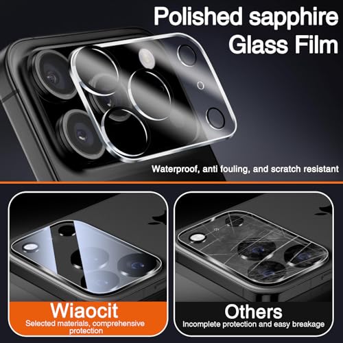 Wiaocit Tempered Glass Camera Lens Protector for iPhone 17 Pro Max - size: iPhone 17 Pro Max-6.9 Inch