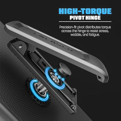 Encased Shockproof Case for Samsung Galaxy S26 Plus with Belt Clip Holster (Compatible with MagSafe) Heavy Duty Rugged Protection (Challenger Series) - size: S26 Plus