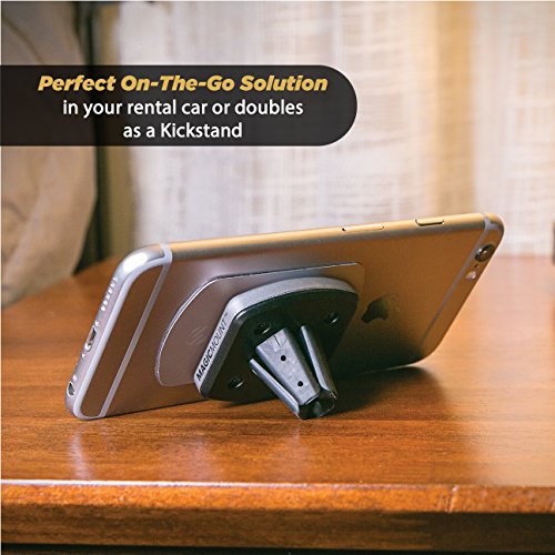 Scosche MPV2PK-UB MagicMount Pro Magnetic Car Phone Holder - Strong Magnet Mount for iPhone and Android - Secure Magnetic Mount for Car Air Vent - Universal 360° Adjustable Mobile Cell Holder - 2-Pack - size: 2 Pack, style: Vent