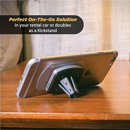 Scosche MPV2PK-UB MagicMount Pro Magnetic Car Phone Holder - Strong Magnet Mount for iPhone and Android - Secure Magnetic Mount for Car Air Vent - Universal 360° Adjustable Mobile Cell Holder - 2-Pack - size: 2 Pack, style: Vent