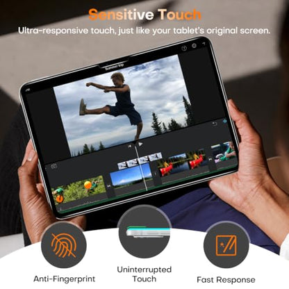 OMOTON 2 Pack 4 Way Privacy Screen Protector for iPad Pro 13 inch M5 M4 - size: iPad Pro 13''