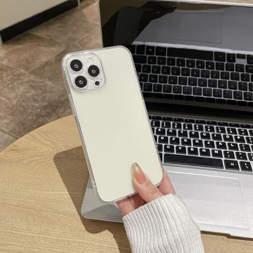 Clear Case for iPhone 12 pro case.Soft Phone Cover Slim Light Full Protection Shockproof (Clear, 12 pro) - size: 12 pro