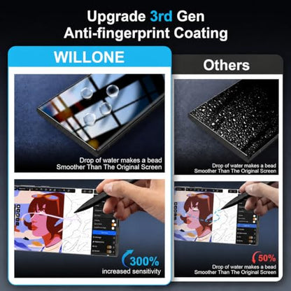 V-PORYADKU 2+2 Pack for Samsung Galaxy Note 20 Ultra Screen Protector - size: 6.9 inch