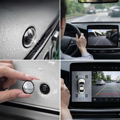 Car Camera Lens Protector,Car 360 Panoramic Camera Protective Cover,Clear Transparency Weatherproof Cars Backup Cameras Protection,Anti-Glare,Anti-Rain,Anti-Collision (2)