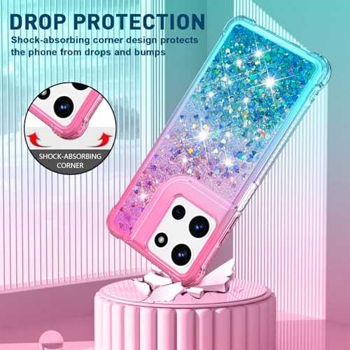 for Moto G 2025/2026 Case, Moto G Play 2026 Phone Case, Pink Blue - color: Pink Blue