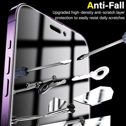 2 Pack 360 Degree Privacy Screen Protector for iPhone 14 Pro Max - color: Black-iPhone iPhone 14 Pro Max