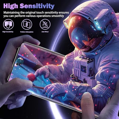 For OnePlus 13R 5G Privacy Screen Protector, [2 Pack] Anti-Spy Soft TPU Film (Not 9H Hardness Tempered Glass Film), Bubble Free, Anti-Scratch Peeping Screen Protector for OnePlus 13R 5G