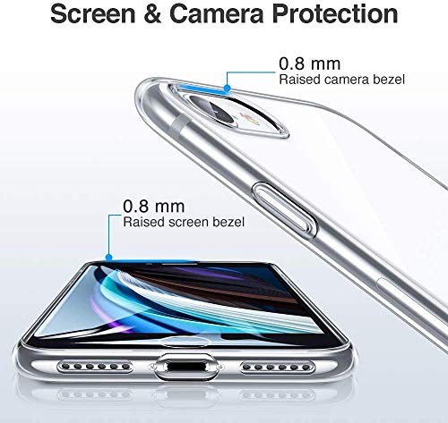 Phone Case for TCL 40 NxtPaper (6.78"), Silicone Ultra Slim Shockproof Protection Case for TCL 40 NxtPaper, Anti-Yellowing Anti-Scratch Soft TPU Bumper Clear Cover Shell - Transparent