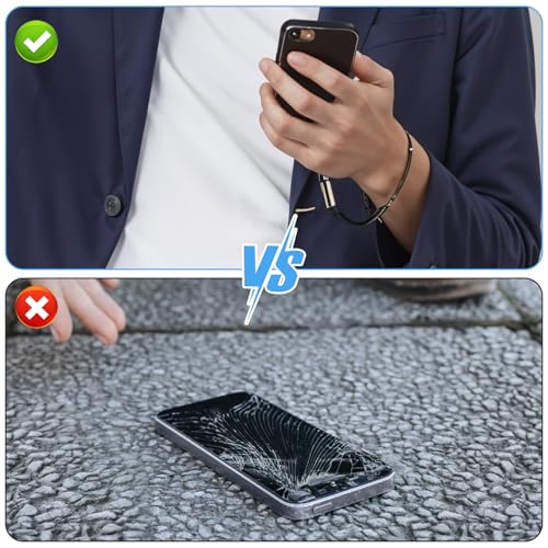 24 Pcs Phone Tether Tab Transparent Universal Phone Lanyard Patch Without Adhesive Lanyard Leash Strap for All