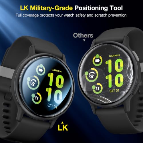 LK 6 Pack for Garmin Vivoactive 6 / Vivoactive 5 Screen Protector 42mm, TPU - size: 42mm