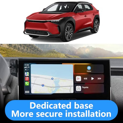 Car Phone Holder for Toyota bZ4X 2023 2024 2025 and Subaru Solterra 2023 2024 2025 Auto Interior Accessories Best Cell Phones Mount Cellphone Mobile Cradle Charging Navigation Screen Stand - color: Toyota bZ4X 2023-2025,Subaru Solterra 2023-2025
