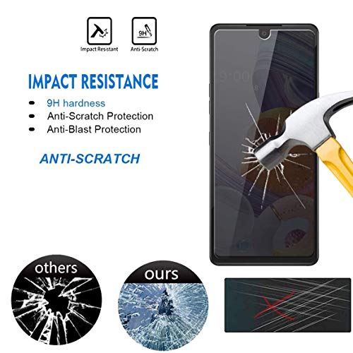 [2-Packs] Privacy Screen Protector for Cricket Icon Pro 2026 (6.75-inch) / AT&T Motivate Pro 2 5G, Anti-Spy 9H Hardness Tempered Glass Anti-Scratch Case Friendly