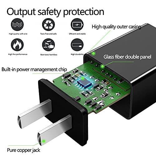 Fast Wall Charger USB C Charging Cable Cord for Moto G Pure G Stylus 5G G 2022, Moto G Play 2021 Power,Moto One 5G Ace G60S G200 G9 Play G8 Play G7 Play, Ultra Z4 G 60 G22 G72 Edge 30 Phone - style: 5FT Wall charger