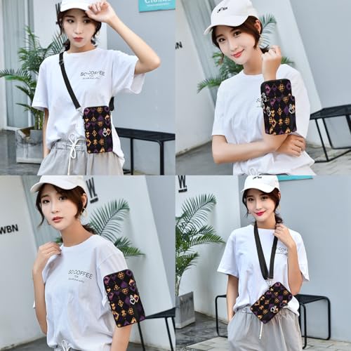 BIAOTIE Lightweight Small Crossbody bags Cell Phone Purses Travel Pouch Shoulder Bag for Women - color: Black S