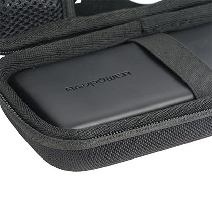 khanka Hard Case for Anker 337 PowerCore 26800 Charger 26800 Power Bank | EVA Hard Shell, Mesh Pocket Accessory Storage, Travel-Ready Portable Storage, Easy Carry Handle, Protective Case Only