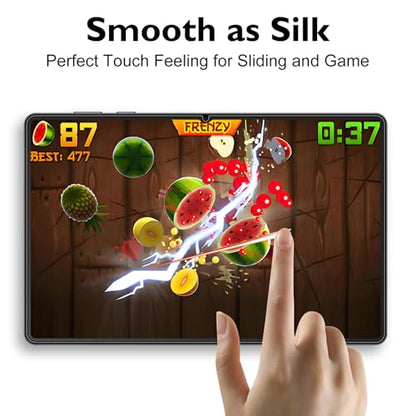 Mothca Matte Glass Screen Protector for Galaxy Tab S11 Ultra 14.6-inch 2025 with Easy Installation Frame, Anti-Glare & Anti-Fingerprint, 9H Hardness Tempered Glass, Smooth as Silk - size: S11 Ultra 14.6"