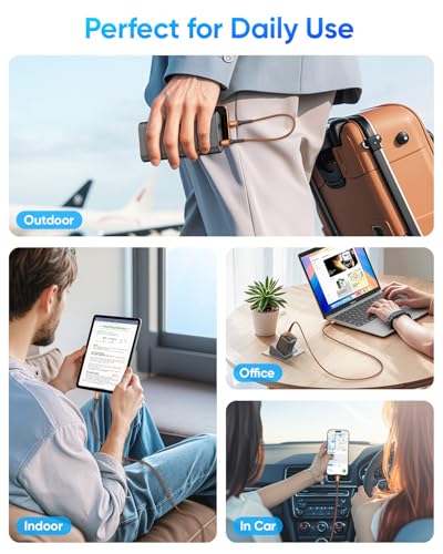 SUNGUY USB C to USB C 1.5FT [2Pack], USB C Cable 60W PD Fast Charging - color: Orange, size: 1.5FT