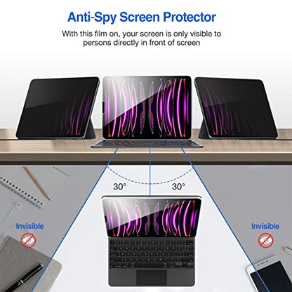 ProCase 1 Pack Privacy Screen Protector for iPad Pro 12.9" - size: iPad Pro 12.9 6th/5th/4th/3rd