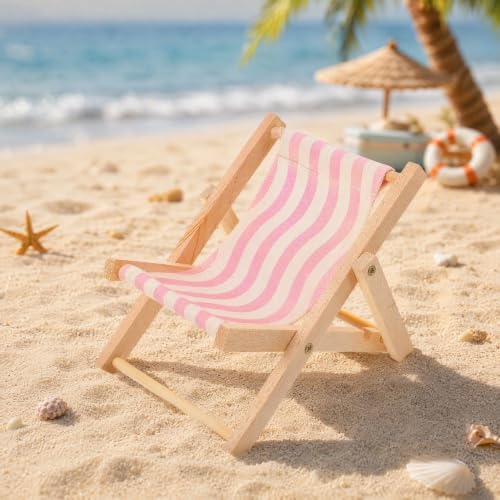 ibasenice 2 Pack Beach Chair Phone Holder, Mini Desktop Phone Stand
