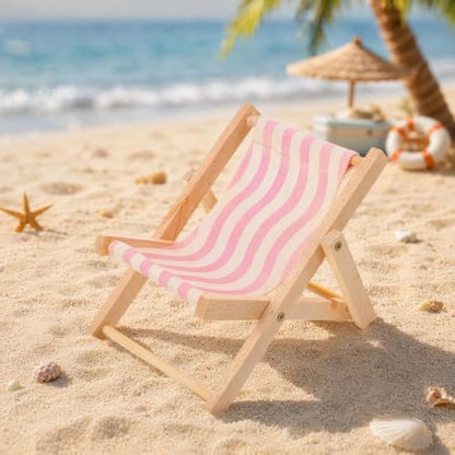 ibasenice 2 Pack Beach Chair Phone Holder, Mini Desktop Phone Stand
