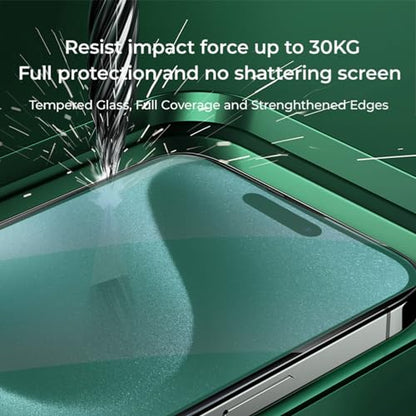 3 Pack Anti-Blue Light Screen Protector for iPhone 15 Plus - size: iPhone 15 Plus
