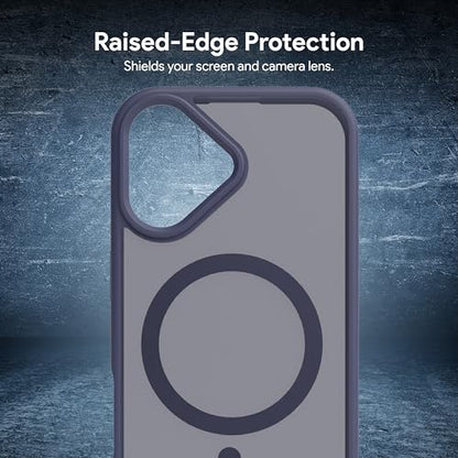 Incipio - Fog iPhone 17, Magsafe Compatible Phone Case, 10ft Drop Tested, Ultra Durable & Shock Absorbing, Scratch Resistant & Slim Profile (Navy) - color: Navy, size: iPhone 17