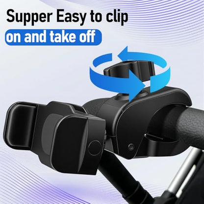 Phone Holder, Spin Bike, Treadmill, Stroller, Shopping Cart