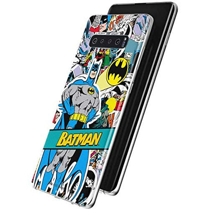 Skinit Decal Phone Skin Compatible with Samsung Galaxy S10 Plus - Officially Licensed Warner Bros Batman Comic Book Design