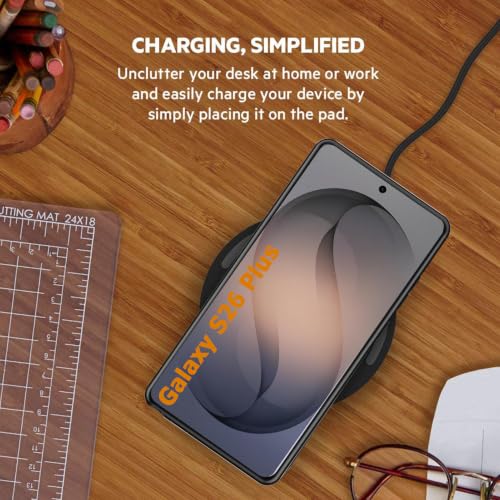Battery Case for Galaxy S26 Plus,12000mAh Portable Protective Smart Wireless Charging Case Support Carplay Compatible with Galaxy S26 Plus(6.7 inches) Rechargeable Extended Battery Charger Case(Black) - size: Galaxy S26 Plus