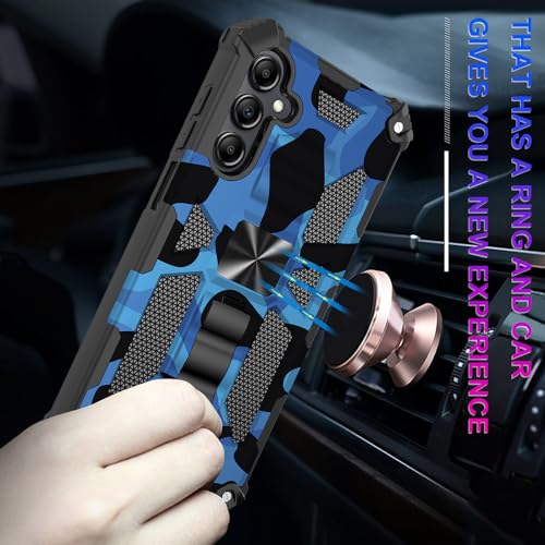 for Samsung Galaxy A57 5G Case Camo Phone Case, Blue - color: Blue, size: Samsung Galaxy A57 5G