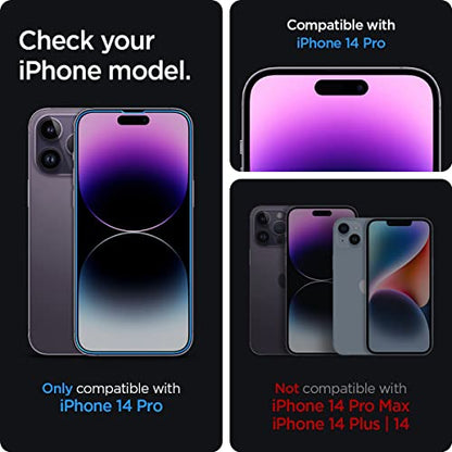 Spigen GlasTR EZ FIT Screen Protector for iPhone 14 Pro - size: iPhone 14 Pro