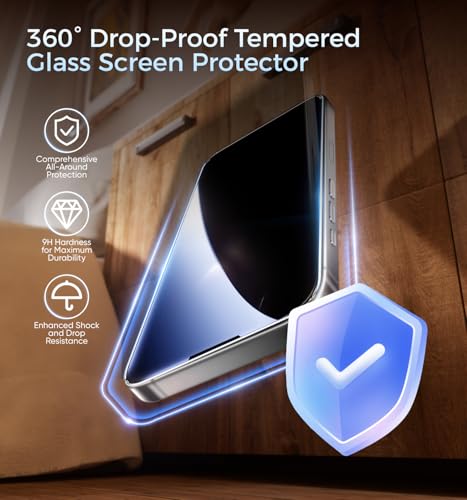 MAGIC JOHN 3rd Gen for iPhone 13/13Pro/14/16e Privacy Screen Protector - size: iPhone 13/14/13Pro/16e-6.1”