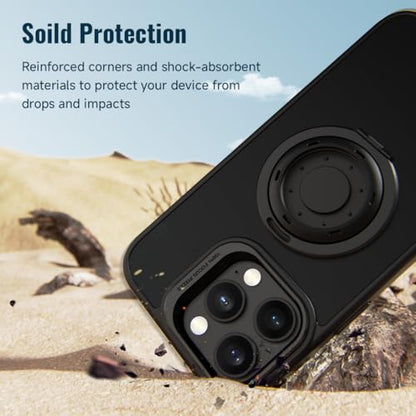 Quick Launch Shockproof Phone Case with Universal Quick-Mount Adapter for iPhone, Instantly Attach to Quick Launch Mount Series for Bike E-Bike Motorcycle, Compatible with iPhone15Pro - color: iPhone15Pro