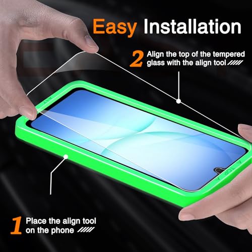 Wiaocit Tempered Glass Screen Protector for Samsung Galaxy A17 5G
