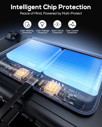 YUANHOT Magnetic Battery Pack for Nintendo Switch 2, 10000mAh Power Bank | 20W Fast Charger, Extended 3.5-9H Playtime, for Switch OLED Smartphone Portable Accessories, Ideal for Gaming and Travel