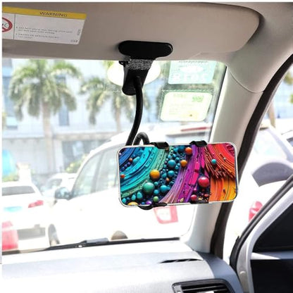 Hslyee Lazy Phone Stand - Suitable for Fixing on Tables, Chairs, and headboards,Universal 360 Degree Flexible Bracket Long Arm Clip Clamp Mount for Bed