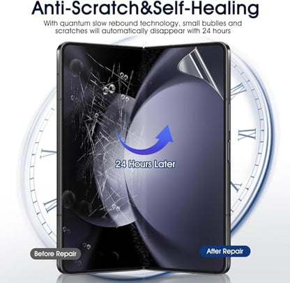2 Sets HD Clear TPU Screen Protector for Samsung Galaxy Z Fold 4 7.6" - size: Samsung Galaxy Z Fold 4
