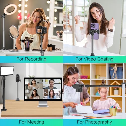 Ailight Adjustable Desk Camera Mount & Webcam Stand 10.8"-31.1" - size: TS6001