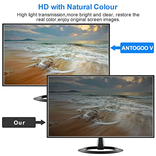 2 Pack 23 Inch Anti Glare Computer Screen Cover, Eye Protection Matte Anti Scratch Anti Glare Film for 23'' with 16:9 Aspect Ratio Widescreen Monitor