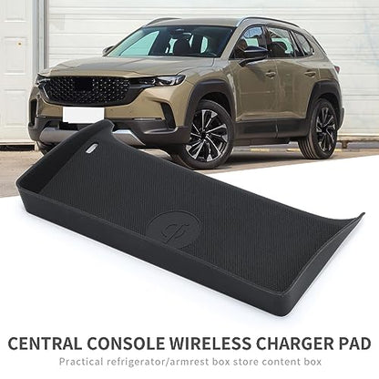 SMABEE Center Console Protective Mat for Mazda CX-50 2023+ - size: Center Console Wireless Charging Mat